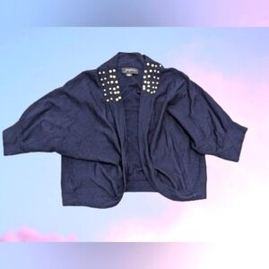 Josephine Blue Cardigan Elegant Women's Size Small
